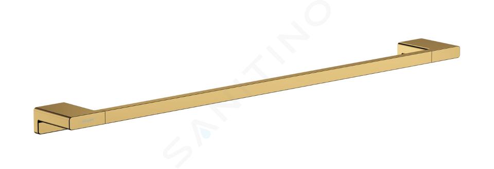 Hansgrohe AddStoris - Portasciugamani, lunghezza 650 mm, color oro lucido 41747990