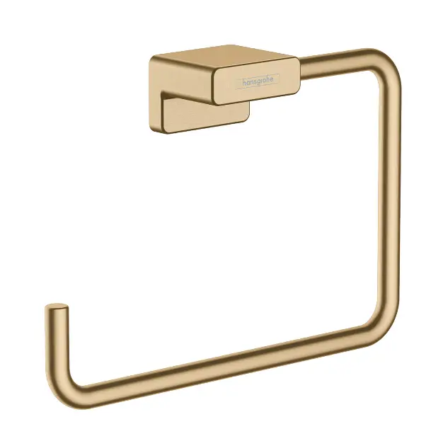 Hansgrohe AddStoris - Portasciugamani, color bronzo spazzolato 41754140