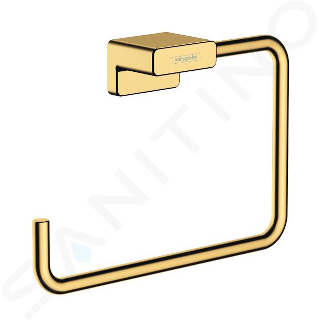 Hansgrohe AddStoris - Portasciugamani, color oro lucido 41754990