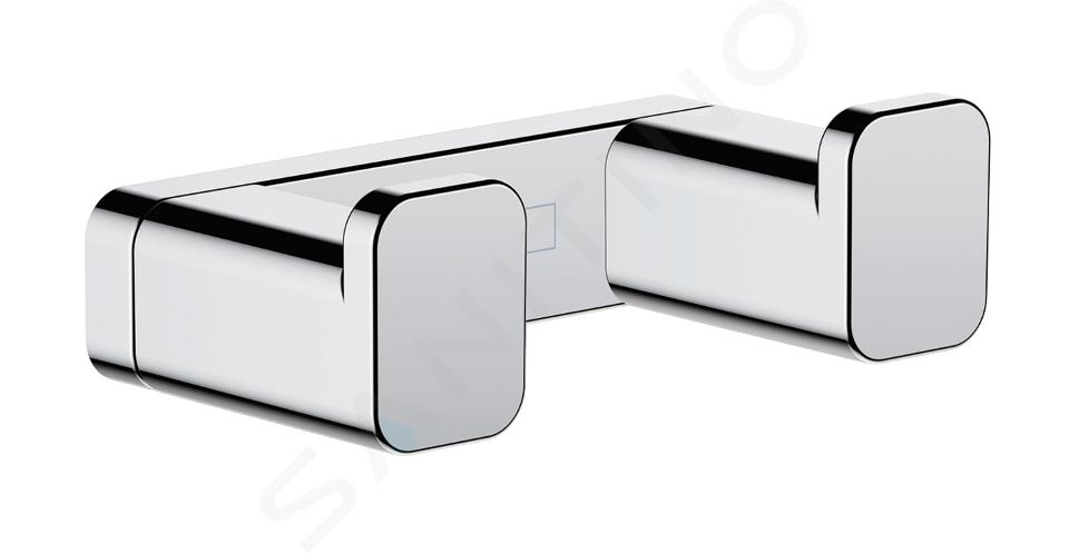 Hansgrohe AddStoris - Gancho doble, cromo 41755000