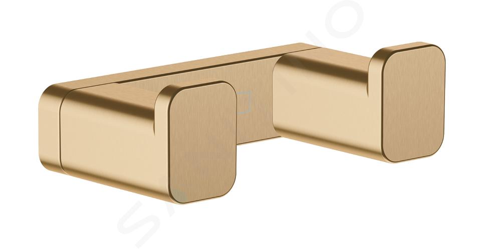 Hansgrohe AddStoris - Appendino doppio, color bronzo spazzolato 41755140