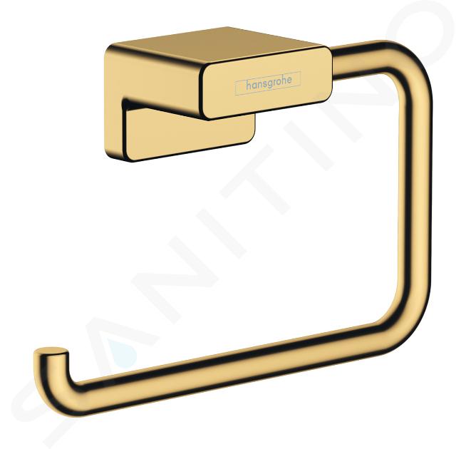 Hansgrohe AddStoris - Portarotolo, color oro lucido 41771990