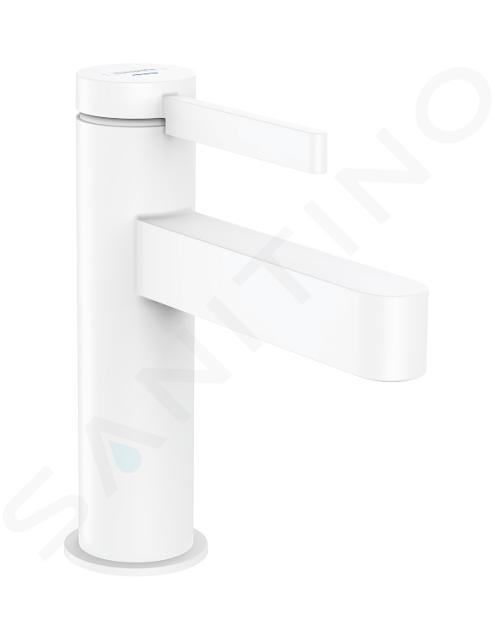 Hansgrohe Finoris - Rubinetto non miscelatore 100. EcoSmart, bianco opaco 76013700