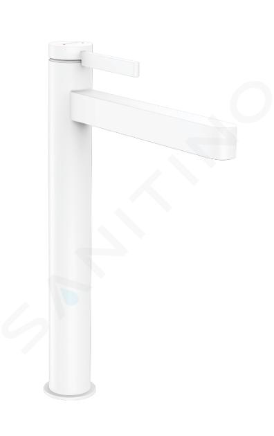 Hansgrohe Finoris - Wastafelkraan 260, incl. Push-Open afvoer, mat wit 76070700