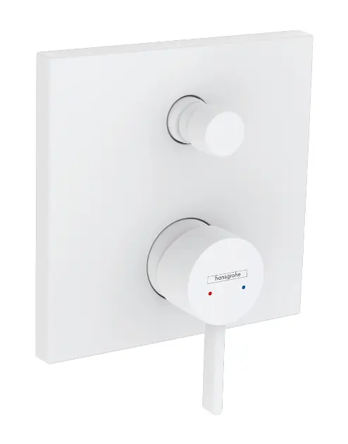 Levně Hansgrohe Finoris - Baterie pod omítku, pro 2 spotřebiče, matná bílá 76416700