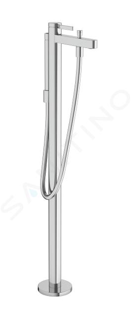 Hansgrohe Finoris - Baterie cadă cu montare pe podea, cu accesorii, crom 76445000