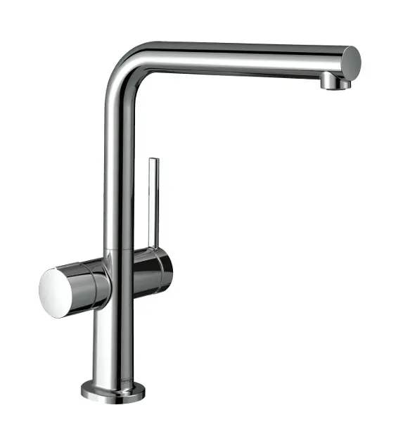 Hansgrohe M54 - Pesuallassekoitin Talis 270, sulkuventtiilillä laitetta varten, kromi 72827000