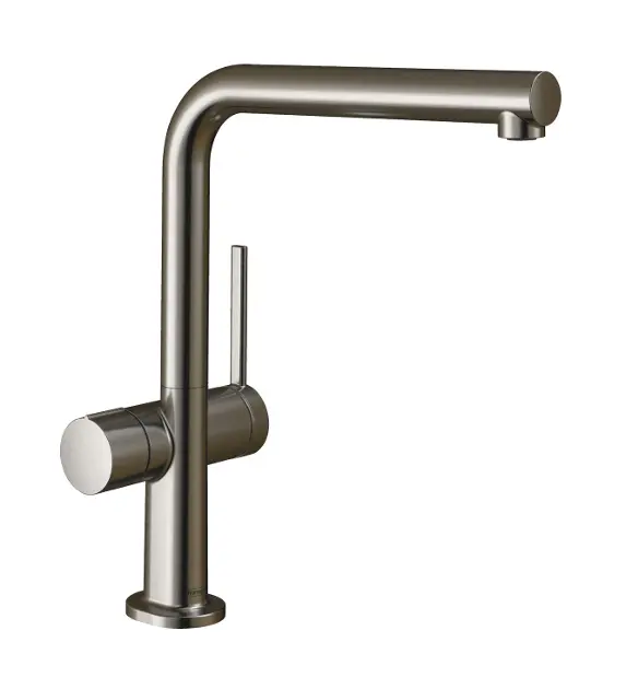 Hansgrohe M54 - Spültischarmatur Talis 270, mit Geräteabsperrventil, Edelstahloptik 72827800