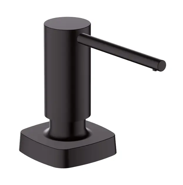 Hansgrohe Accessoires - Distributeur de détergent A71, 500 ml, noir mat 40468670