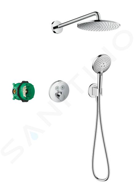 Hansgrohe Raindance S - Zestaw prysznicowy 240 z  termostatem ShowerSelect S,  podtynkowy, chrom 27951000