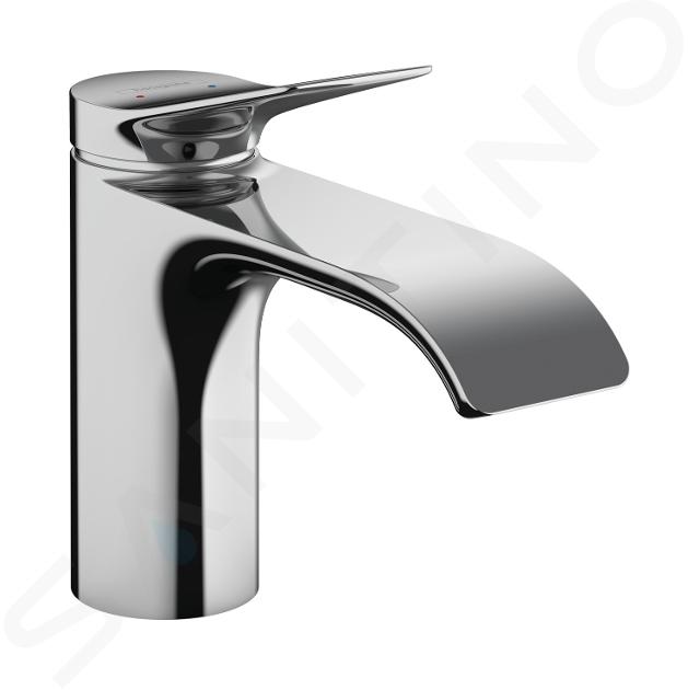 Hansgrohe Vivenis - Miscelatore da lavabo 80, con sistema di scarico, EcoSmart, cromo 75010000