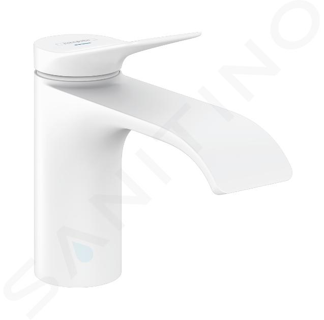 Hansgrohe Vivenis - Umývadlový ventil, EcoSmart, matná biela 75013700