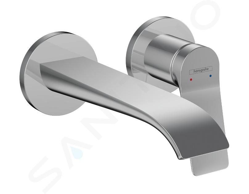 Hansgrohe Vivenis - Inbouw wastafelkraan, 2-gats, EcoSmart, chroom 75050000