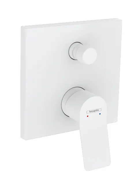 Levně Hansgrohe Vivenis - Vanová baterie pod omítku, 2 výstupy, matná bílá 75416700