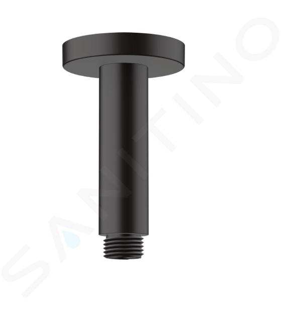Hansgrohe Vernis Blend - Bras de douche plafond 10 cm, noir mat 27804670