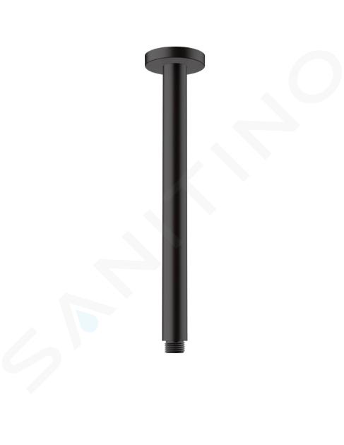 Hansgrohe Vernis Blend - Braccio doccia a soffitto 300 mm, nero opaco 27805670