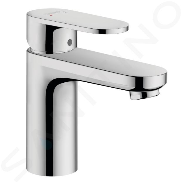 Hansgrohe Vernis Blend - Waschtischeinhebelmischer mit Ablaufgarnitur, EcoSmart, verchromt 71550000