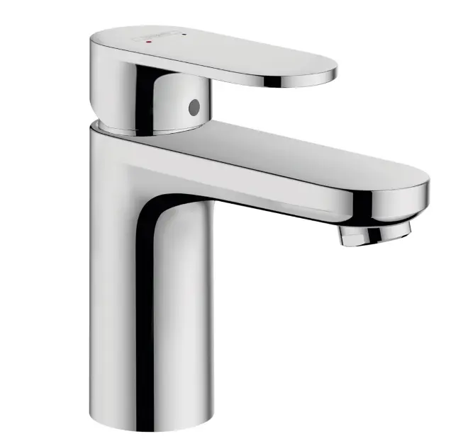 Hansgrohe Vernis Blend - Waschtischeinhebelmischer mit Ablaufgarnitur, EcoSmart, verchromt 71551000