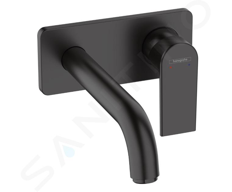 Hansgrohe Vernis Shape - Grifo de lavabo empotrado, negro mate 71578670