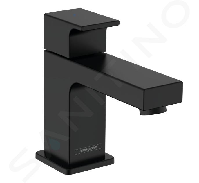 Hansgrohe Vernis Shape - Zawór umywalkowy, EcoSmart, czarny mat 71592670