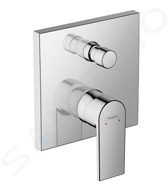 Hansgrohe Vernis Shape - Grifo empotrado de bañera, cromo 71468000