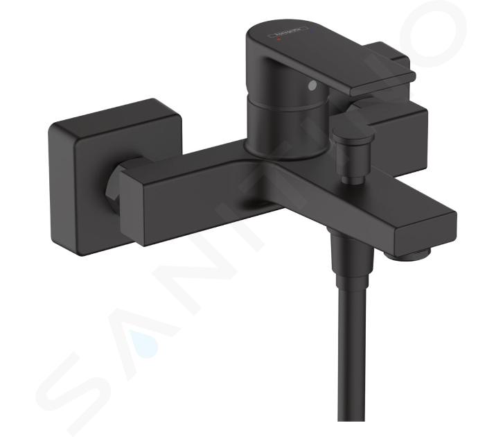 Hansgrohe Vernis Shape - Badewannenarmatur, schwarz matt 71450670