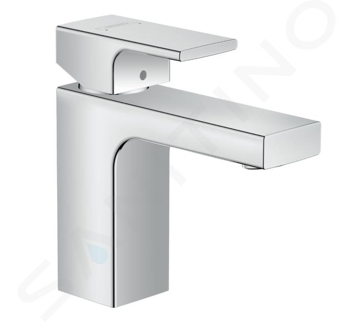 Hansgrohe Vernis Shape - Waschtischeinhebelmischer mit Ablaufgarnitur, EcoSmart, verchromt 71561000