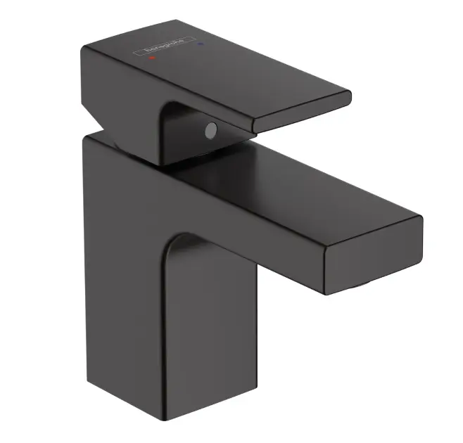 Levně Hansgrohe Vernis Shape - Umyvadlová baterie s výpustí, EcoSmart, matná černá 71560670