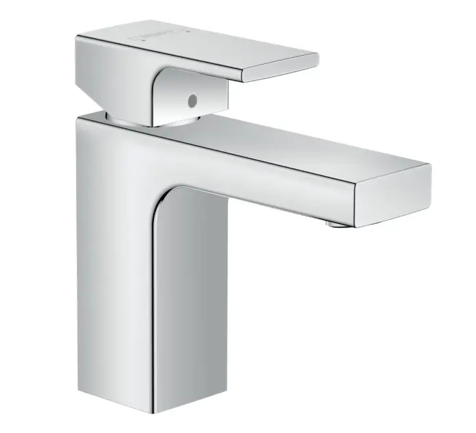 Hansgrohe Vernis Shape - Grifo de lavabo con desagüe, EcoSmart, cromo 71568000