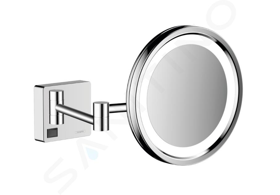 Hansgrohe AddStoris - Miroir de rasage avec éclairage LED, chrome 41790000