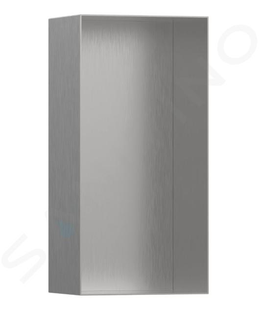 Hansgrohe XtraStoris Minimalistic - Mensola a parete, 300x150x100 mm, acciaio inox spazzolato 56070800