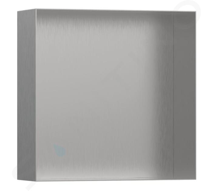 Hansgrohe XtraStoris Minimalistic - Inbouwnis, 30x30x10 cm, geborsteld rvs 56073800