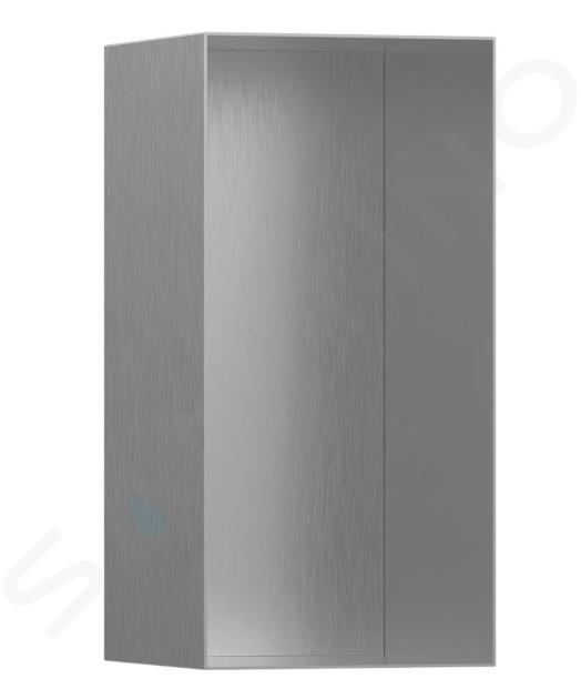 Hansgrohe XtraStoris Minimalistic - Niche murale, 300x150x140 mm, inox brossé 56076800