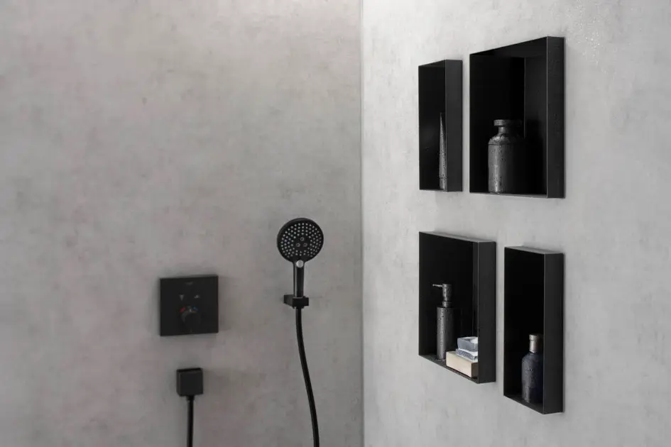 Hansgrohe XtraStoris Minimalistic - Wandnische, 300x300x140 mm  