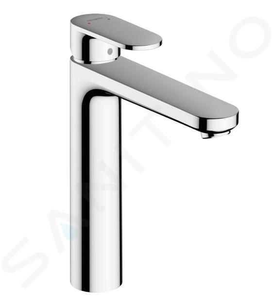 Hansgrohe Vernis Blend - Miscelatore da lavabo, con sistema di scarico, EcoSmart, cromo 71552000