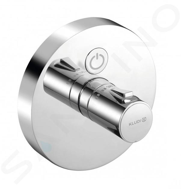 Kludi Push - Thermostatische inbouw douchekraan, voor 1 uitgang, chroom 389020538