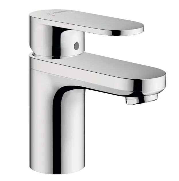 Hansgrohe Vernis Blend - Waschtischeinhebelmischer mit Ablaufgarnitur, EcoSmart, verchromt 71571000