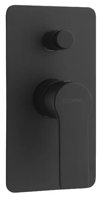 Sapho Pax - Скрита батерия с корпус, за 2 уреда, матово черна XA42/15