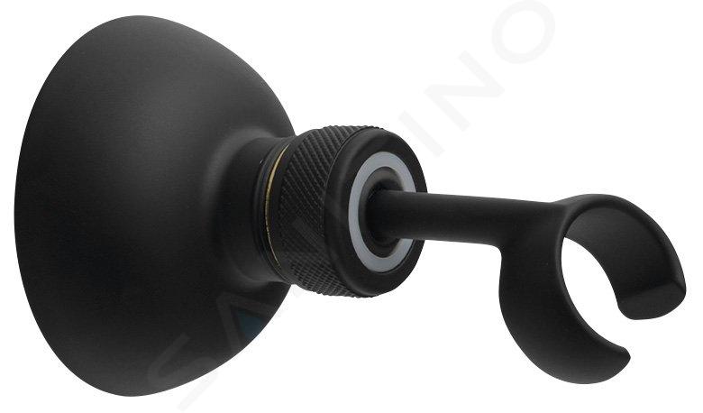 Sapho Douches - Support de douche inclinable, noir mat SUP15