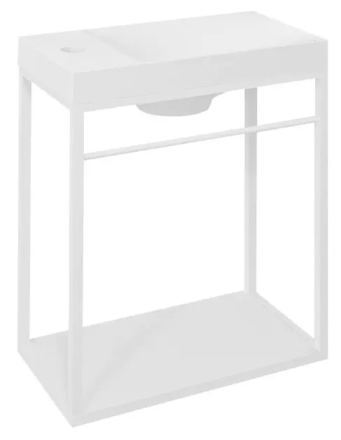 Sapho Ska - Struttura sotto lavabo Crest, 40x45x22 cm, bianco opaco AR502