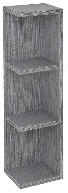 Sapho Riwa - Armoire à étagères ouverte 200x700x150 mm, chêne argenté RIW250-0011