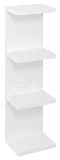 Sapho Riwa - Armadio a scaffale aperto 200x700x150 mm, bianco lucido RIW200-0030