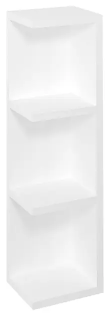 Sapho Riwa - Öppet hyllskåp 20x70x15 cm, blankt vit RIW250-0030