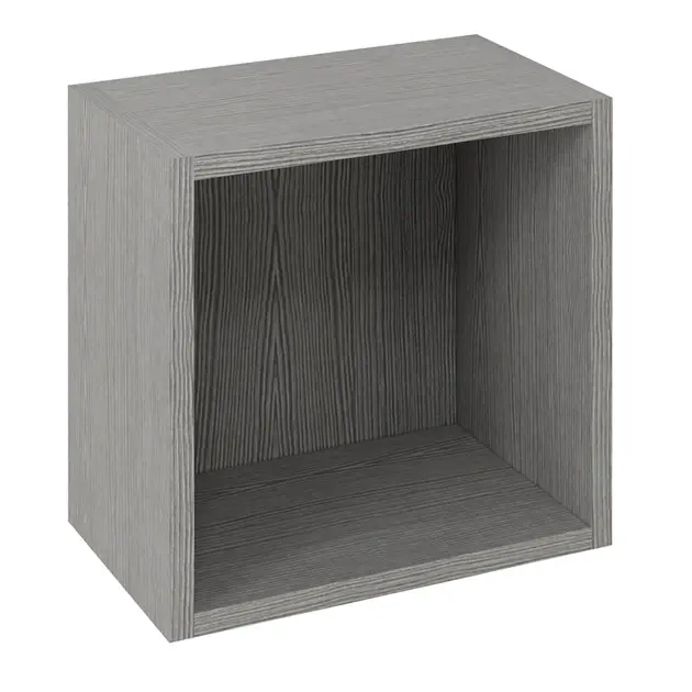 Sapho Espace - Отворен шкаф с рафтове 35x35x22 см, сребрист дъб ESC150-1111