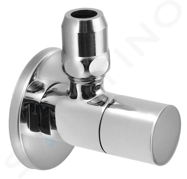 Sapho Robinets d’angle - Vanne d’angle avec rosace, chrome SL011