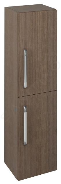 Sapho Theia - Skrinka, 35x140x30 cm, 2 dvierka, borovica rustik TH350-1616