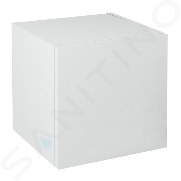 Sapho Espace - Armario 350x350x320 mm, 1 puerta L/P, blanco mate ESC730-3131