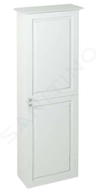 Sapho Violeta - Armoire 40x140x20 cm, droite, 2 portes, blanc VI175-3131