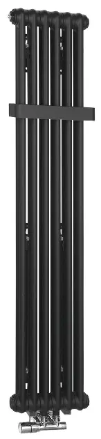 Sapho Fede - Нагревател, 31x150 см, 643 W, матово черно IR191
