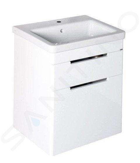 Sapho Ella - Mobiletto da lavabo 464x650x380 mm, 2 cassetti, bianco EL052-3030